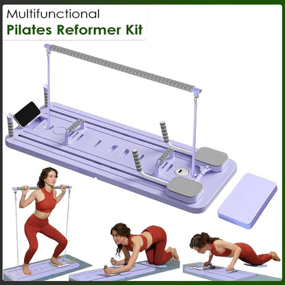 Revolutionary Multifunctional Fitness Board for Ultimate Core and Full Body Workouts - Perfect for Pilates, Push-ups, and More!