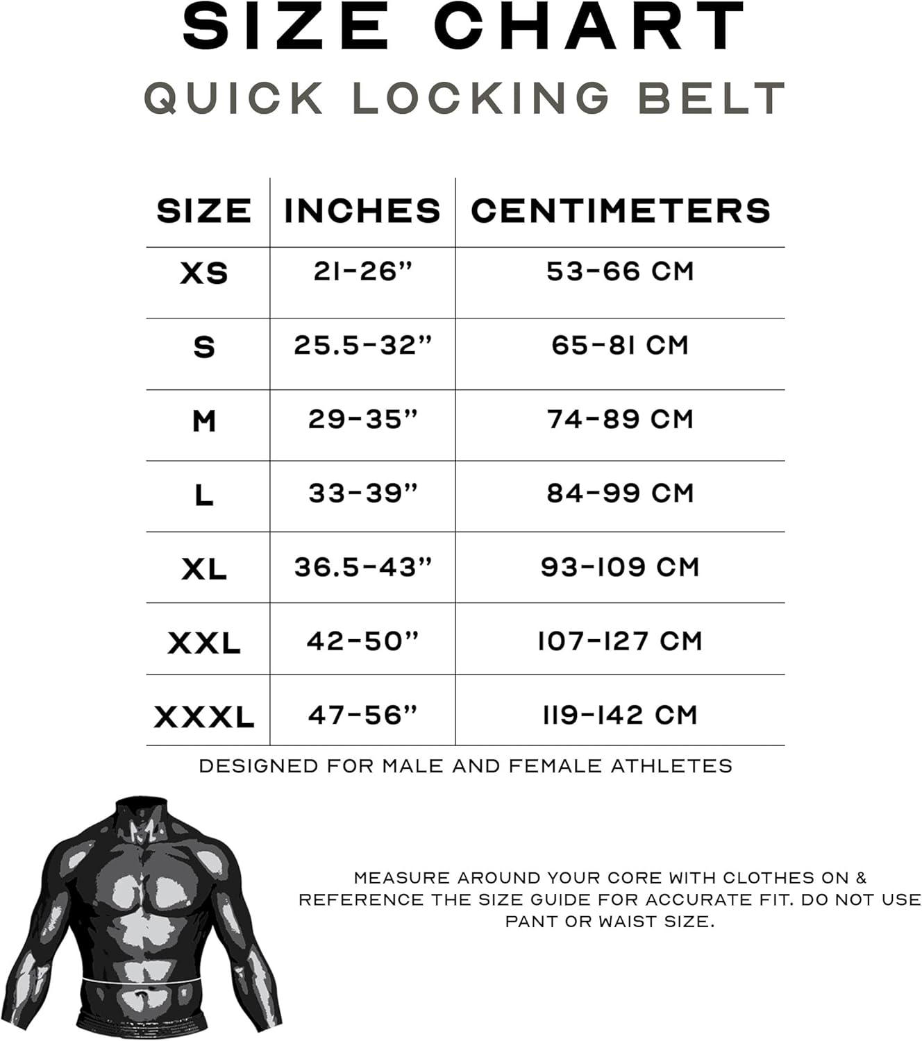 Elevate Your Training with the Quick Locking Weightlifting Belt - 4 Inch Neoprene Back Support for Bodybuilding, Powerlifting & Cross Training