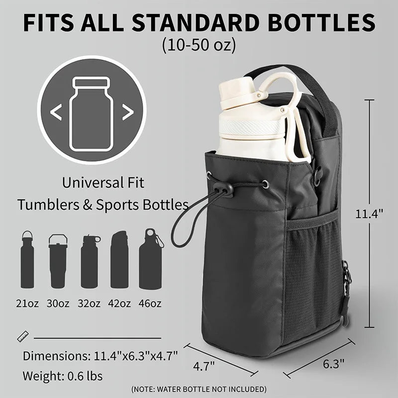Discover the Ultimate Large Capacity Magnetic Gym Bag: Your All-in-One Water Bottle Holder and Phone Pocket for Fitness Enthusiasts!
