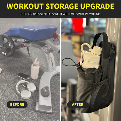 Discover the Ultimate Large Capacity Magnetic Gym Bag: Your All-in-One Water Bottle Holder and Phone Pocket for Fitness Enthusiasts!