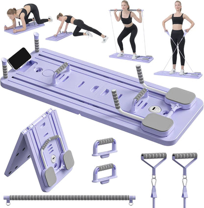 Revolutionary Multifunctional Fitness Board for Ultimate Core and Full Body Workouts - Perfect for Pilates, Push-ups, and More!